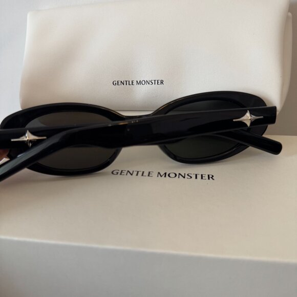 Gentle Monster Designer Black Oval Frame Sunglasses Fashion Eyewear main image 4